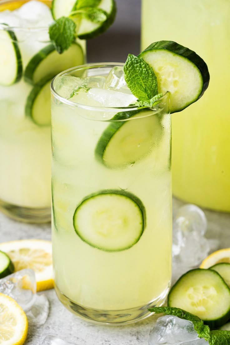 cucumber lemonade