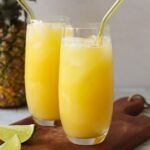 fresh pineapple ginger juice