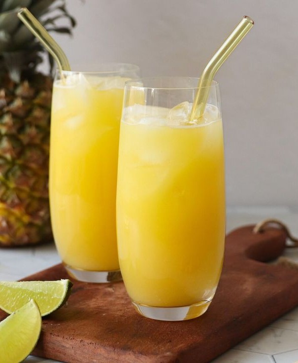 fresh pineapple ginger juice