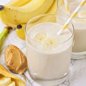 peanut butter banana smoothie