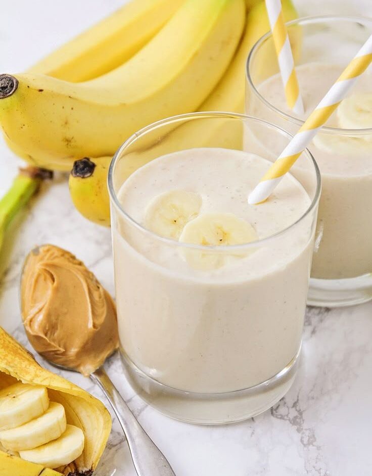 peanut butter banana smoothie